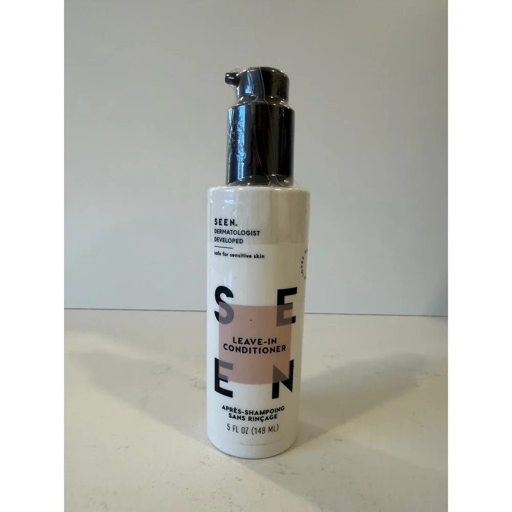NEW SEEN Dermatologist Developed Leave-In Conditioner 5 fl oz Heat UV Protection